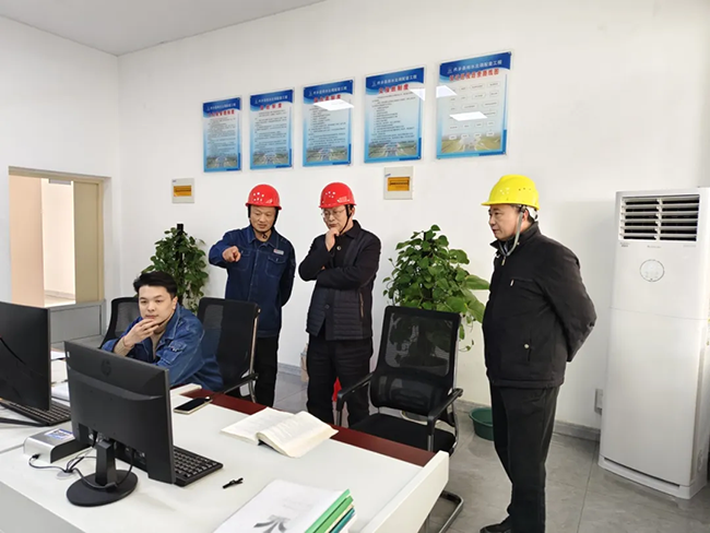 登录入口新春慰问送关怀，节前安全督导保平安